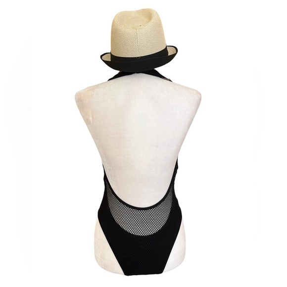 VS Mesh Netting Black One-Piece Bikini 🔥 - Picture 2 of 9